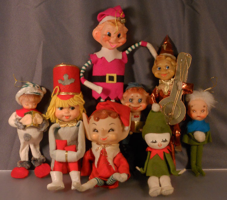 vintage pixie dolls